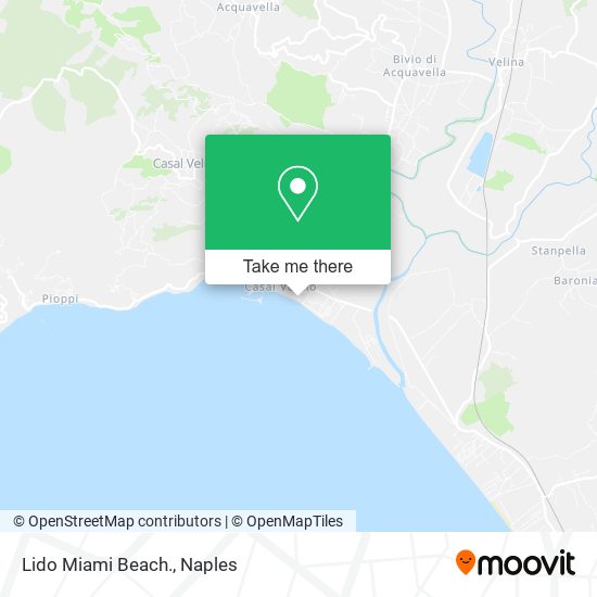 Lido Miami Beach. map
