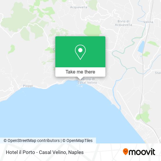 Hotel il Porto - Casal Velino map