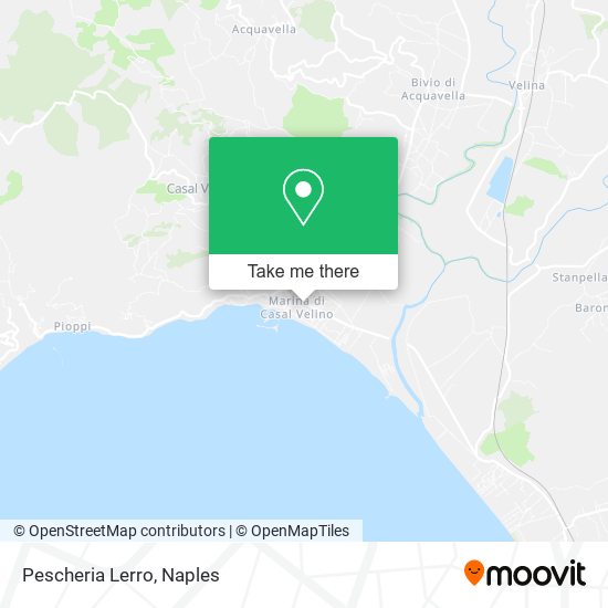 Pescheria Lerro map