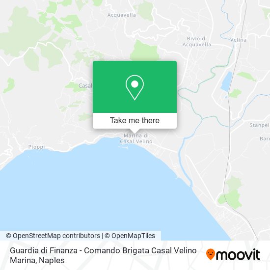 Guardia di Finanza - Comando Brigata Casal Velino Marina map
