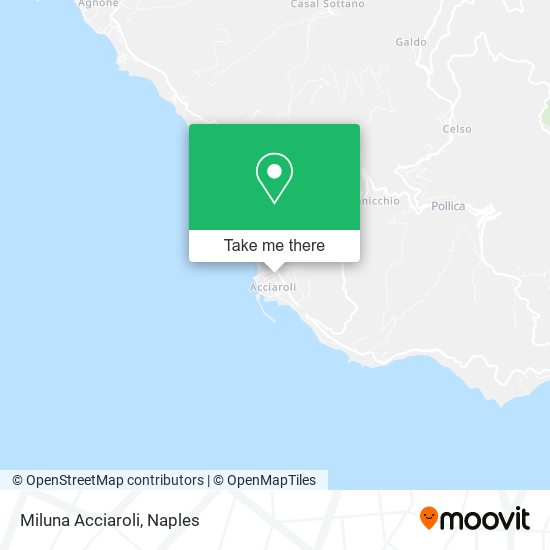 Miluna Acciaroli map