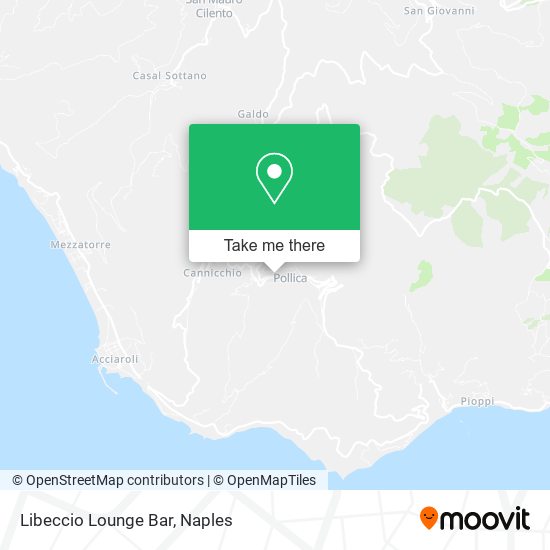 Libeccio Lounge Bar map