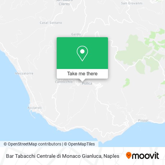 Bar Tabacchi Centrale di Monaco Gianluca map
