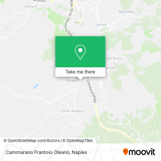 Cammarano Frantoio Oleario map