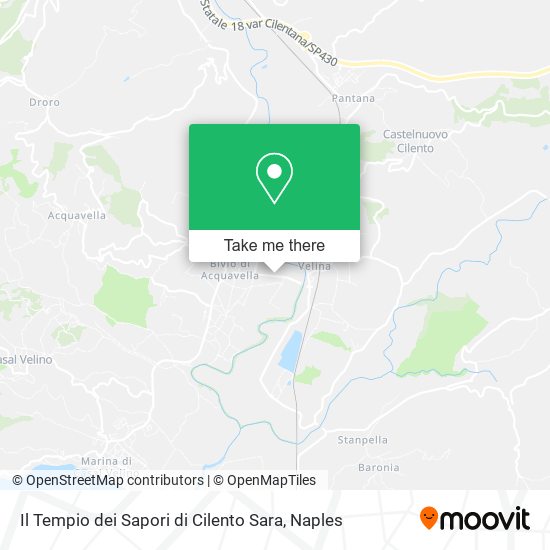 Il Tempio dei Sapori di Cilento Sara map