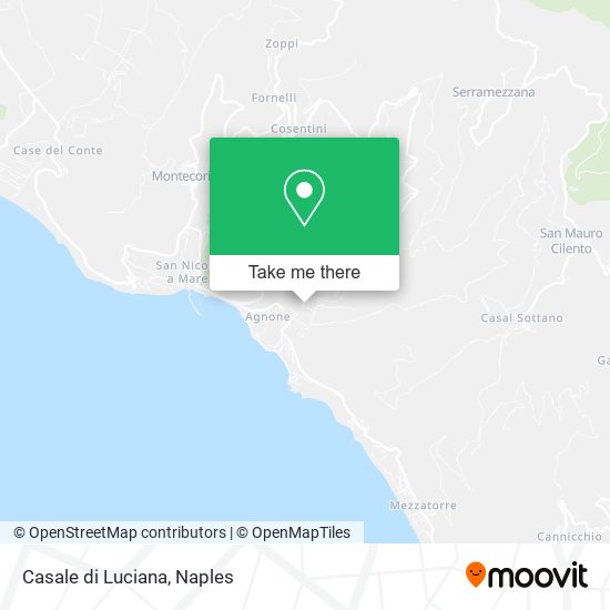 Casale di Luciana map