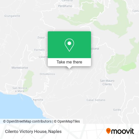 Cilento Victory House map