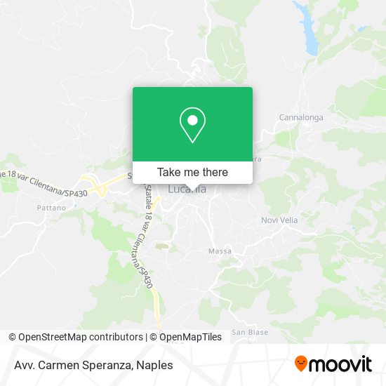 Avv. Carmen Speranza map