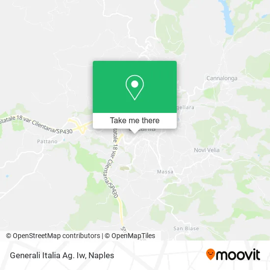 Generali Italia Ag. Iw map