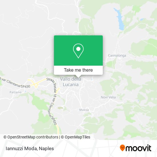 Iannuzzi Moda map
