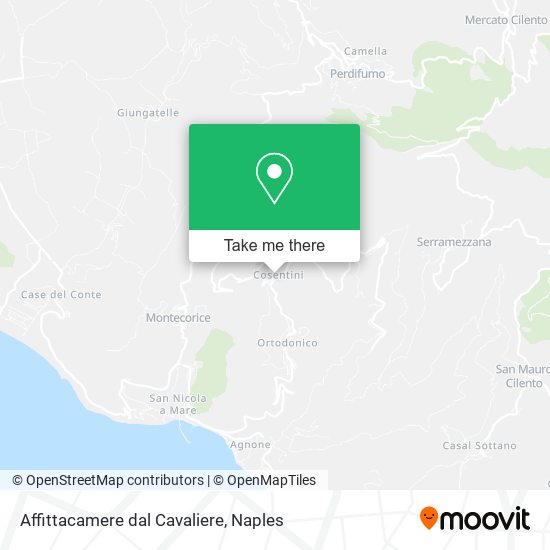 Affittacamere dal Cavaliere map