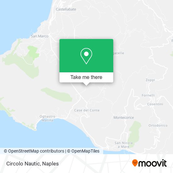Circolo Nautic map