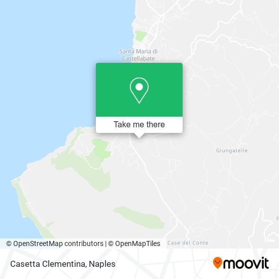 Casetta Clementina map