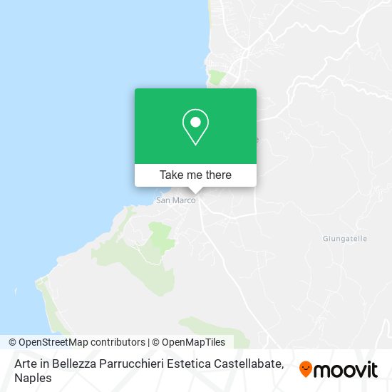 Arte in Bellezza Parrucchieri Estetica Castellabate map