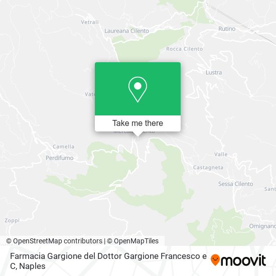 Farmacia Gargione del Dottor Gargione Francesco e C map