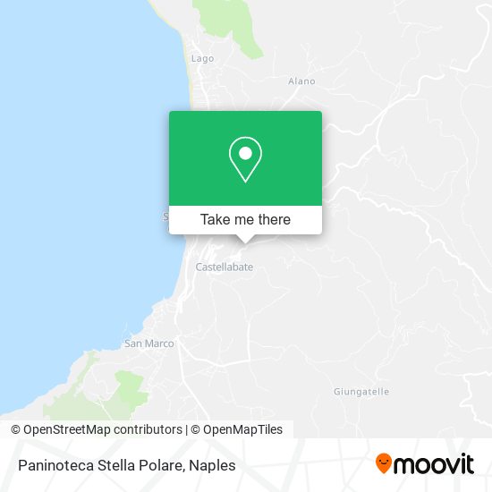 Paninoteca Stella Polare map