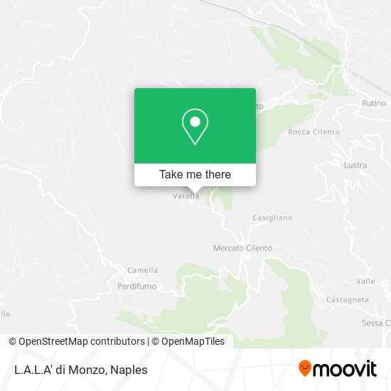 L.A.L.A' di Monzo map