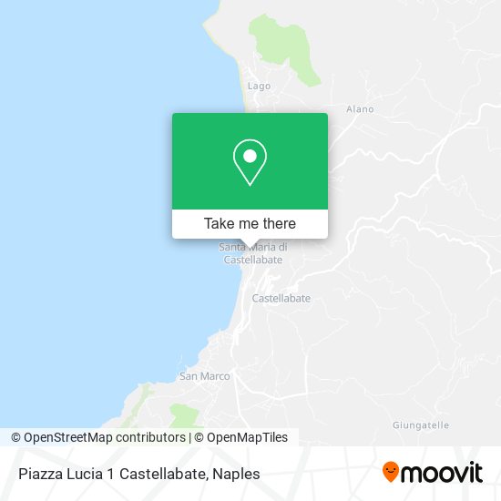 Piazza Lucia 1 Castellabate map