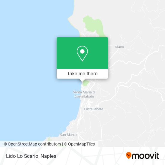 Lido Lo Scario map