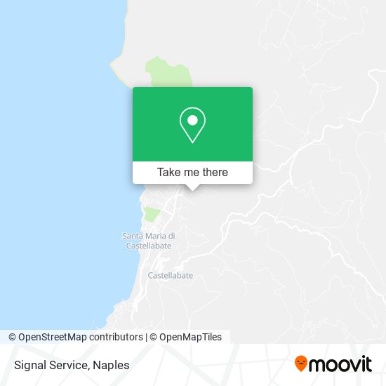 Signal Service map