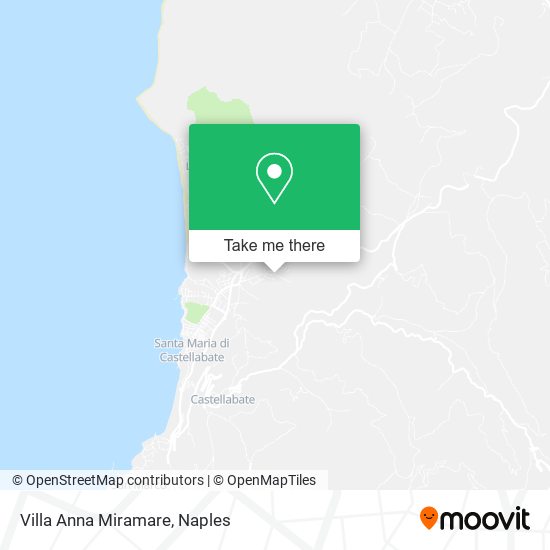 Villa Anna Miramare map