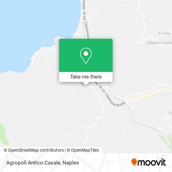 Agropoli Antico Casale map
