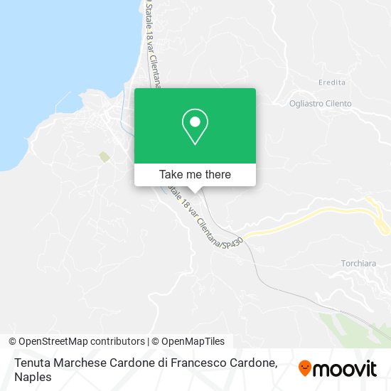 Tenuta Marchese Cardone di Francesco Cardone map