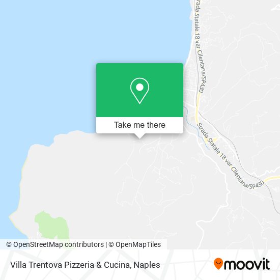 Villa Trentova Pizzeria & Cucina map