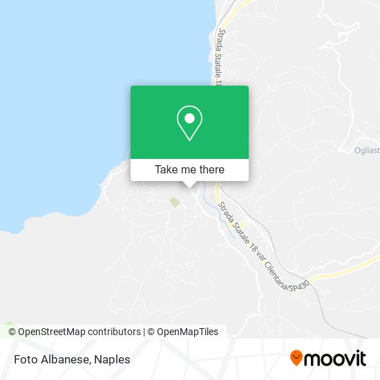 Foto Albanese map