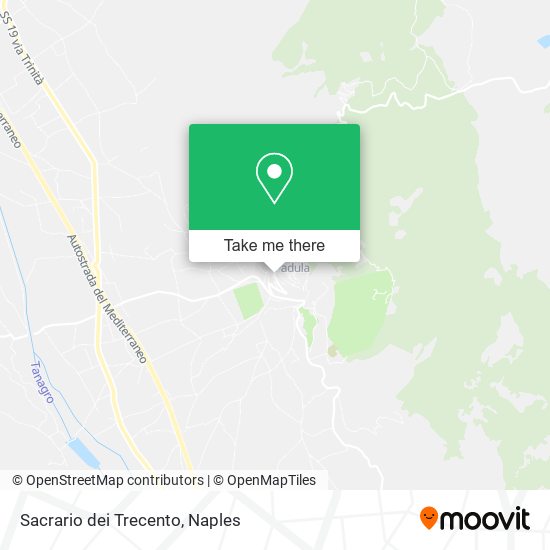 Sacrario dei Trecento map