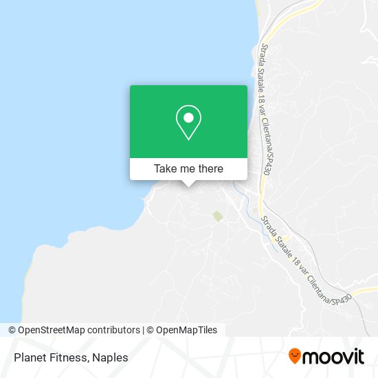 Planet Fitness map