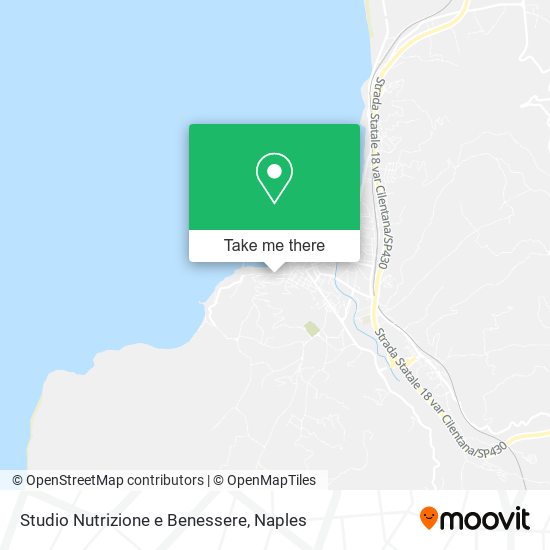 Studio Nutrizione e Benessere map