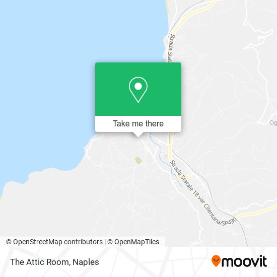 The Attic Room map