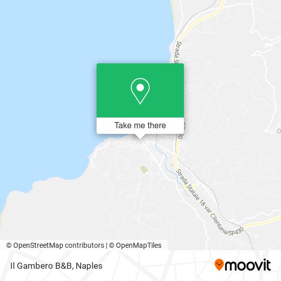 Il Gambero B&B map