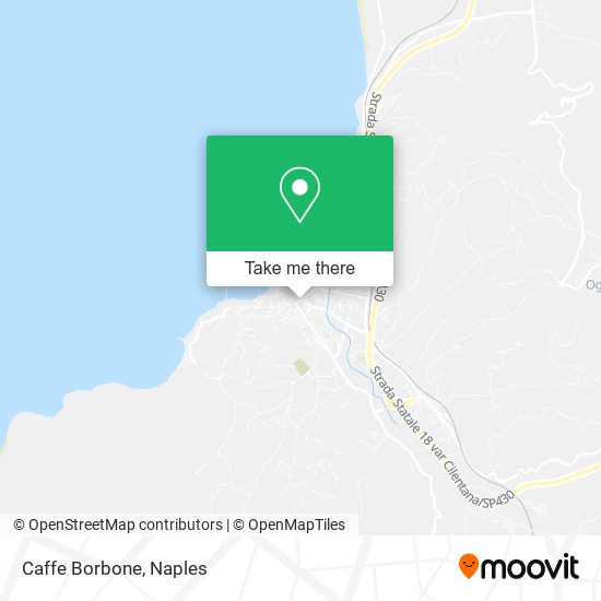 Caffe Borbone map
