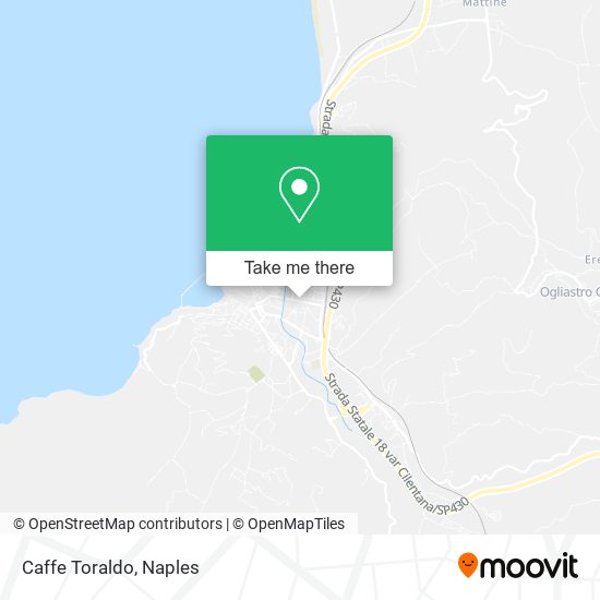 Caffe Toraldo map