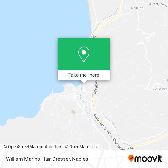William Marino Hair Dresser map