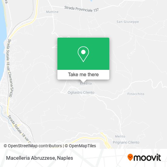 Macelleria Abruzzese map