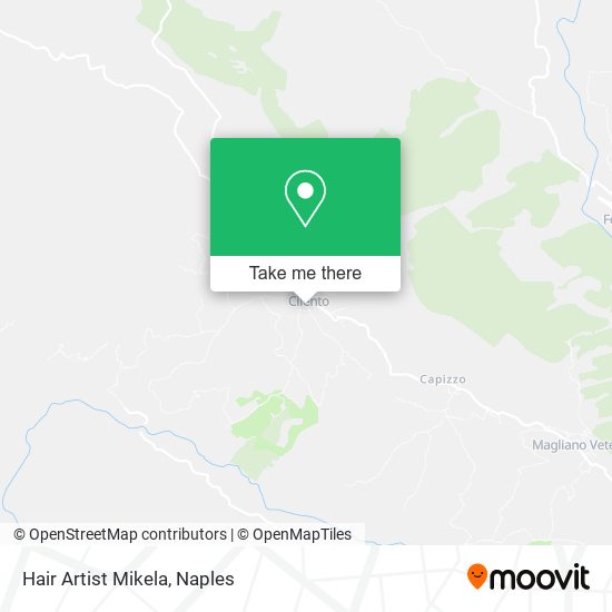 Hair Artist Mikela map