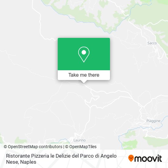Ristorante Pizzeria le Delizie del Parco di Angelo Nese map