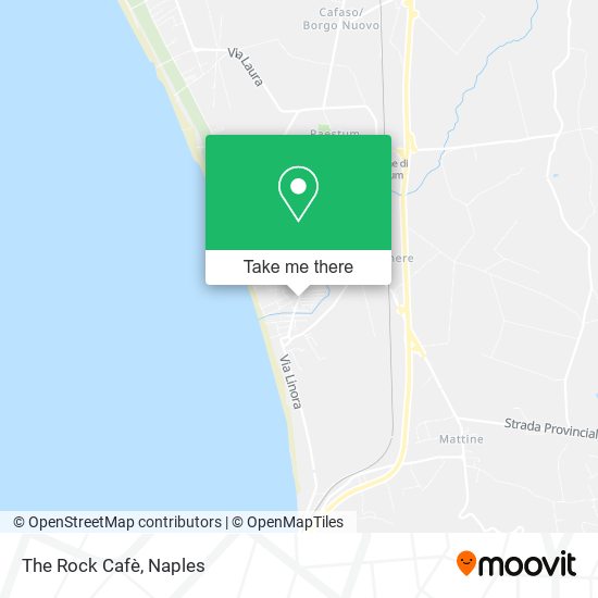 The Rock Cafè map