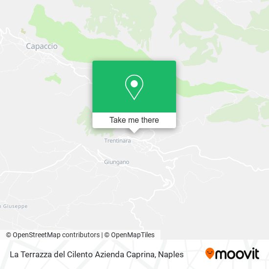 La Terrazza del Cilento Azienda Caprina map