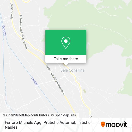 Ferraro Michele Agg. Pratiche Automobilistiche map