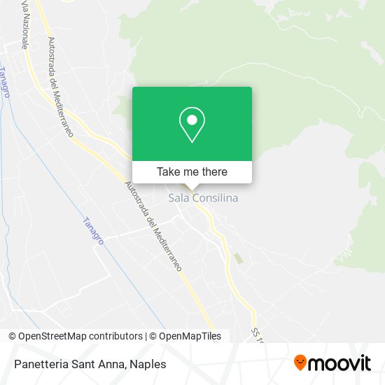 Panetteria Sant Anna map