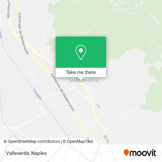 Valleverde map