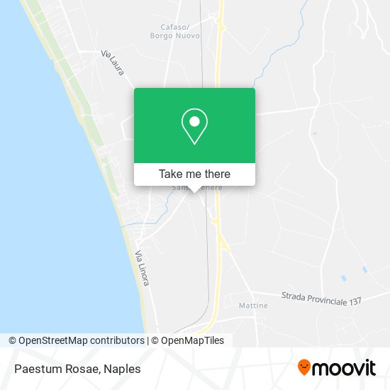 Paestum Rosae map