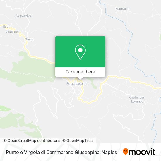Punto e Virgola di Cammarano Giuseppina map