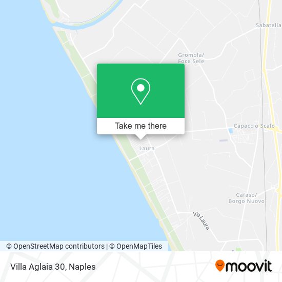 Villa Aglaia 30 map