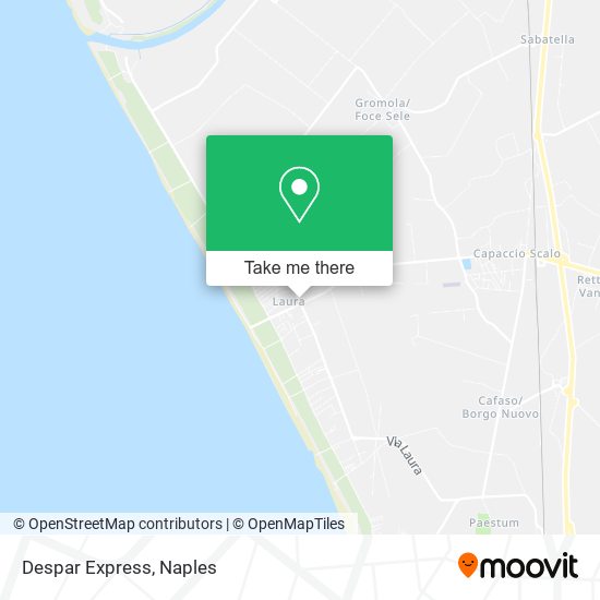 Despar Express map