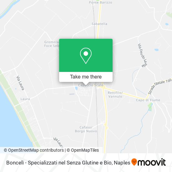 Boncelì - Specializzati nel Senza Glutine e Bio map